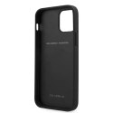 Ferrari Etui na telefon Ferrari iPhone 12 Pro Max 6,7" czarny/black hardcase On Track Perforated