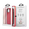 Ferrari Etui na telefon Ferrari iPhone 12 Pro Max 6,7" czerwony/red hardcase On Track Carbon Stripe