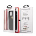 Ferrari Etui na telefon Ferrari iPhone 12 mini 5,4" czarny/black hardcase On Track Real Carbon