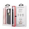 Ferrari Etui na telefon Ferrari iPhone 12 mini 5,4" czarny/black hardcase On Track Silicone