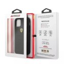 Ferrari Etui na telefon Ferrari iPhone 12/12 Pro 6,1" czarny/black hardcase On Track Perforated