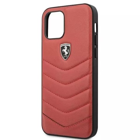 Ferrari Etui na telefon Ferrari iPhone 12/12 Pro czerwony/red hardcase Off Track Quilted Ferrari Etui na telefon Ferrari iPhone 12/12 Pro czerwony/red hardcase Off Track Quilted