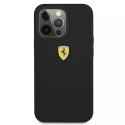 Ferrari Etui na telefon Ferrari iPhone 13 Pro / 13 6,1" czarny/black hardcase Silicone