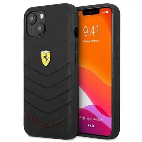 Ferrari Etui na telefon Ferrari iPhone 13 mini 5,4" czarny/black hardcase Off Track Quilted Ferrari Etui na telefon Ferrari iPhone 13 mini 5,4" czarny/black hardcase Off Track Quilted