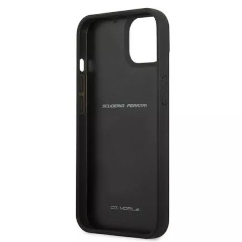 Ferrari Etui na telefon Ferrari iPhone 13 mini 5,4" czarny/black hardcase On Track Real Carbon Ferrari Etui na telefon Ferrari iPhone 13 mini 5,4" czarny/black hardcase On Track Real Carbon