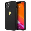 Ferrari Etui na telefon Ferrari iPhone 13 mini 5,4" czarny/black hardcase Silicone