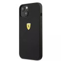 Ferrari Etui na telefon Ferrari iPhone 13 mini 5,4" czarny/black hardcase Silicone