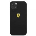 Ferrari Etui na telefon Ferrari iPhone 13 mini 5,4" czarny/black hardcase Silicone