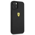 Ferrari Etui na telefon Ferrari iPhone 13 mini 5,4" czarny/black hardcase Silicone