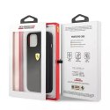 Ferrari Etui na telefon Ferrari iPhone 13 mini 5,4" czarny/black hardcase Silicone