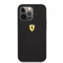 Ferrari Etui na telefon Ferrari iPhone Phone 13 Pro / 13 6,1" czarny/black hardcase Silicone MagSafe