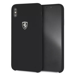 Ferrari Ferrari Hardcase iPhone Xs Max czarny/black Silicone Off track
