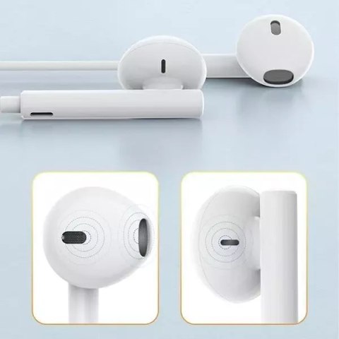 Awei AWEI słuchawki stereo PC-1T USB-C biały/white Awei AWEI słuchawki stereo PC-1T USB-C biały/white