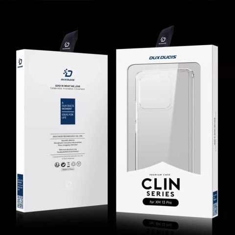 Dux Ducis Dux Ducis Clin etui Xiaomi 13 Pro pancerny pokrowiec obudowa na tył przezroczyste Dux Ducis Dux Ducis Clin etui Xiaomi 13 Pro pancerny pokrowiec obudowa na tył przezroczyste