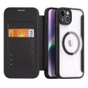 Dux Ducis Dux Ducis Skin X Pro etui iPhone 14 Plus magnetyczny pokrowiec MagSafe z klapką czarny