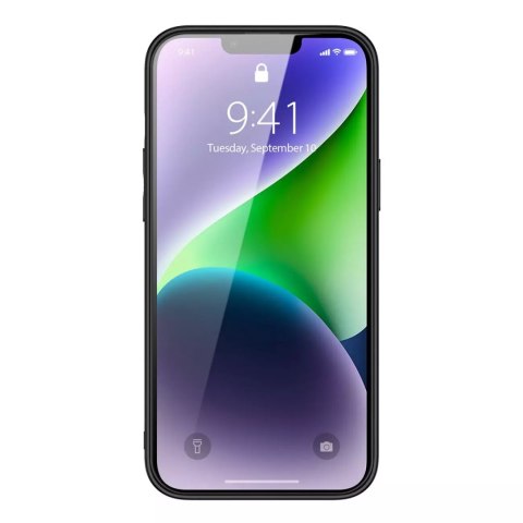Dux Ducis Dux Ducis Yolo etui iPhone 14 Plus elegancki pokrowiec ze skóry ekologicznej czarny Dux Ducis Dux Ducis Yolo etui iPhone 14 Plus elegancki pokrowiec ze skóry ekologicznej czarny