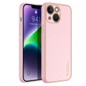 Dux Ducis Dux Ducis Yolo etui iPhone 14 Plus elegancki pokrowiec ze skóry ekologicznej różowy