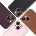 Dux Ducis Dux Ducis Yolo etui iPhone 14 elegancki pokrowiec ze skóry ekologicznej brązowy