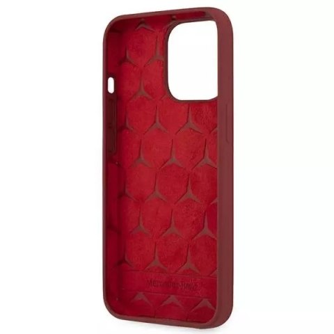 Mercedes Etui Mercedes MEHCP13XSILRE do Apple iPhone 13 Pro Max 6,7" hardcase Silicone Line Mercedes Etui Mercedes MEHCP13XSILRE do Apple iPhone 13 Pro Max 6,7" hardcase Silicone Line