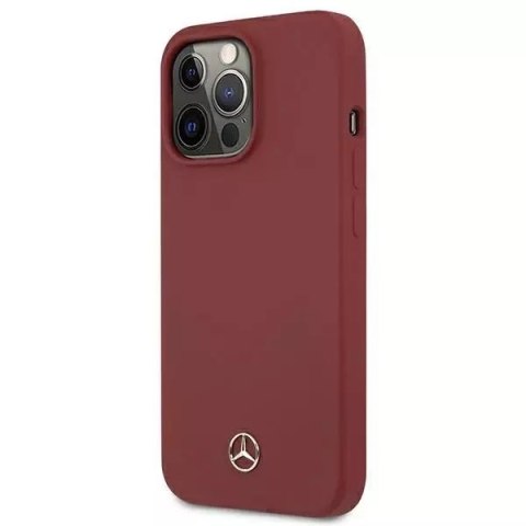 Mercedes Etui Mercedes MEHCP13XSILRE do Apple iPhone 13 Pro Max 6,7" hardcase Silicone Line Mercedes Etui Mercedes MEHCP13XSILRE do Apple iPhone 13 Pro Max 6,7" hardcase Silicone Line