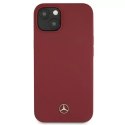 Mercedes Etui Mercedes MEHCP13SSILRE do iPhone 13 mini 5,4" hardcase Silicone Line