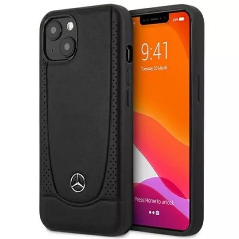 Mercedes Etui Mercedes MEHCP14MARMBK do Apple iPhone 14 Plus 6,7" hardcase Leather Urban Mercedes Etui Mercedes MEHCP14MARMBK do Apple iPhone 14 Plus 6,7" hardcase Leather Urban