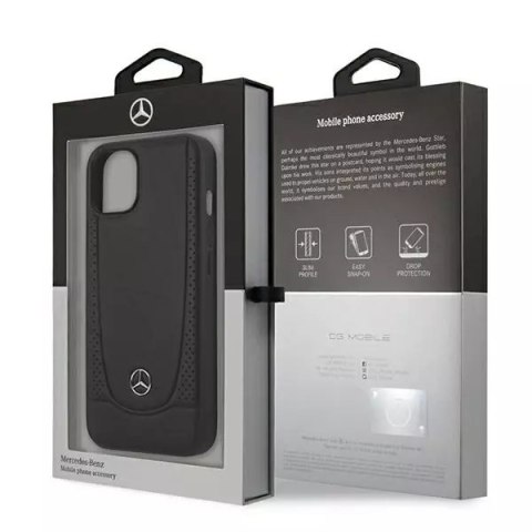 Mercedes Etui Mercedes MEHCP14MARMBK do Apple iPhone 14 Plus 6,7" hardcase Leather Urban Mercedes Etui Mercedes MEHCP14MARMBK do Apple iPhone 14 Plus 6,7" hardcase Leather Urban