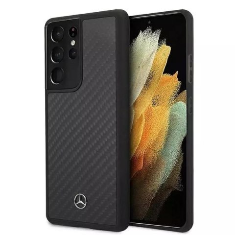 Mercedes Etui Mercedes MEHCS21LRCABK do Samsung Galaxy S21 Ultra G998 carbon hardcase Dynamic Line Mercedes Etui Mercedes MEHCS21LRCABK do Samsung Galaxy S21 Ultra G998 carbon hardcase Dynamic Line