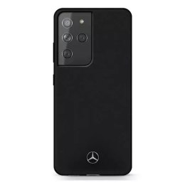 Mercedes Etui Mercedes MEHCS21LSILBK do Samsung Galaxy S21 Ultra G998 hardcase Silicone Line