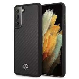 Mercedes Etui Mercedes MEHCS21MRCABK o Samsung Galaxy S21+ Plus G996 carbon hardcase Dynamic Line