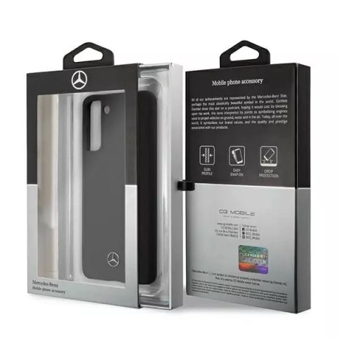 Mercedes Etui Mercedes MEHCS21MSILBK do Samsung Galaxy S21+ G996 hardcase Silicone Line Mercedes Etui Mercedes MEHCS21MSILBK do Samsung Galaxy S21+ G996 hardcase Silicone Line