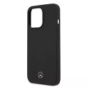 Mercedes Etui Mercedes MEHMP13XSILBK do iPhone 13 Pro Max 6,7" hardcase Silicone Magsafe