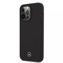 Mercedes Etui Mercedes MEHMP13XSILBK do iPhone 13 Pro Max 6,7" hardcase Silicone Magsafe