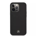 Mercedes Etui Mercedes MEHMP13XSILBK do iPhone 13 Pro Max 6,7" hardcase Silicone Magsafe