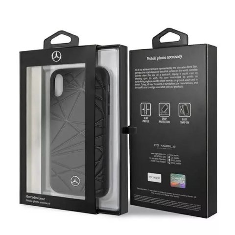 Mercedes Etui Mercedes MEPERHCI61QGLBK do iPhone Xr hardcase Twister Mercedes Etui Mercedes MEPERHCI61QGLBK do iPhone Xr hardcase Twister