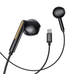 Vipfan Słuchawki douszne przewodowe Vipfan M11, USB-C (czarne)