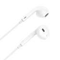 Vipfan Słuchawki douszne przewodowe Vipfan M14, USB-C, 1.1m (białe)
