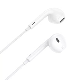 Vipfan Słuchawki douszne przewodowe Vipfan M14, USB-C, 1.1m (białe)