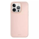UNIQ Etui na telefon UNIQ Lino Hue do Apple iPhone 14 Pro 6,1" Magclick Charging rózowy/blush pink
