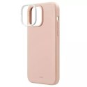 UNIQ Etui na telefon UNIQ Lino Hue do Apple iPhone 14 Pro 6,1" Magclick Charging rózowy/blush pink