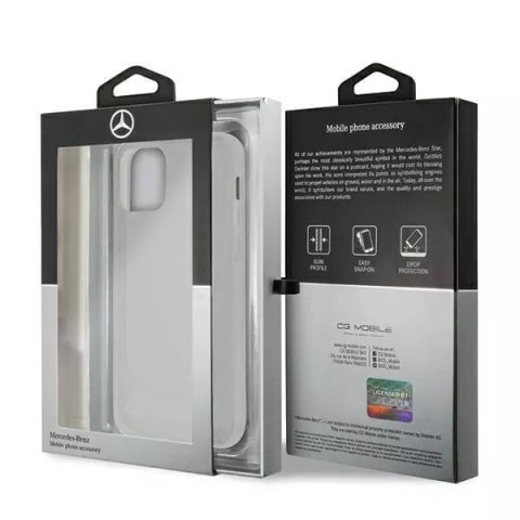Mercedes Etui ochronne Mercedes MEHCP12LARCT do Apple iPhone 12 Pro Max 6,7" clear hardcase Transparent Line Mercedes Etui ochronne Mercedes MEHCP12LARCT do Apple iPhone 12 Pro Max 6,7" clear hardcase Transparent Line