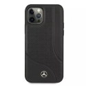 Mercedes Etui ochronne Mercedes MEHCP12LCDOBK do Apple iPhone 12 Pro Max 6,7" czarny/black hardcase Leather Perforated Area