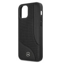 Mercedes Etui ochronne Mercedes MEHCP12LCDOBK do Apple iPhone 12 Pro Max 6,7" czarny/black hardcase Leather Perforated Area