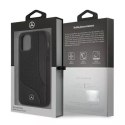 Mercedes Etui ochronne Mercedes MEHCP12LCDOBK do Apple iPhone 12 Pro Max 6,7" czarny/black hardcase Leather Perforated Area