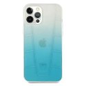 Mercedes Etui ochronne Mercedes MEHCP12LCLGBL do Apple iPhone 12 Pro Max 6,7" niebieski/blue hardcase Transparent Line