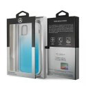Mercedes Etui ochronne Mercedes MEHCP12LCLGBL do Apple iPhone 12 Pro Max 6,7" niebieski/blue hardcase Transparent Line