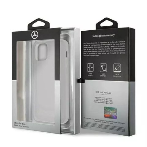 Mercedes Etui ochronne Mercedes MEHCP12MARCT do Apple iPhone 12 / 12 Pro 6,1" clear hardcase Transparent Line Mercedes Etui ochronne Mercedes MEHCP12MARCT do Apple iPhone 12 / 12 Pro 6,1" clear hardcase Transparent Line