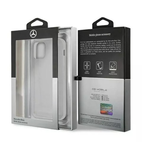 Mercedes Etui ochronne Mercedes MEHCP12MCLCT do Apple iPhone 12 / 12 Pro 6,1" clear hardcase Transparent Line Mercedes Etui ochronne Mercedes MEHCP12MCLCT do Apple iPhone 12 / 12 Pro 6,1" clear hardcase Transparent Line