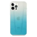 Mercedes Etui ochronne Mercedes MEHCP12MCLGBL do Apple iPhone 12 / 12 Pro 6,1" niebieski/blue hardcase Transparent Line