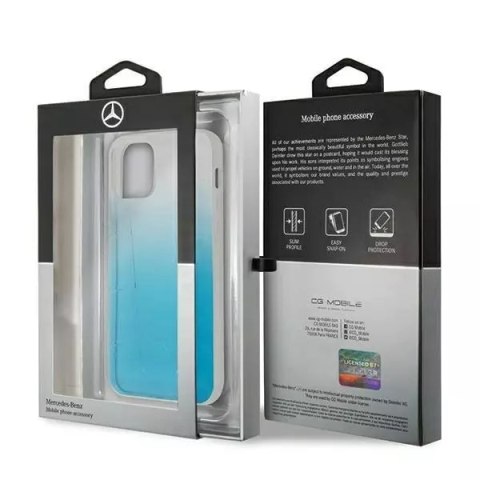 Mercedes Etui ochronne Mercedes MEHCP12MCLGBL do Apple iPhone 12 / 12 Pro 6,1" niebieski/blue hardcase Transparent Line Mercedes Etui ochronne Mercedes MEHCP12MCLGBL do Apple iPhone 12 / 12 Pro 6,1" niebieski/blue hardcase Transparent Line